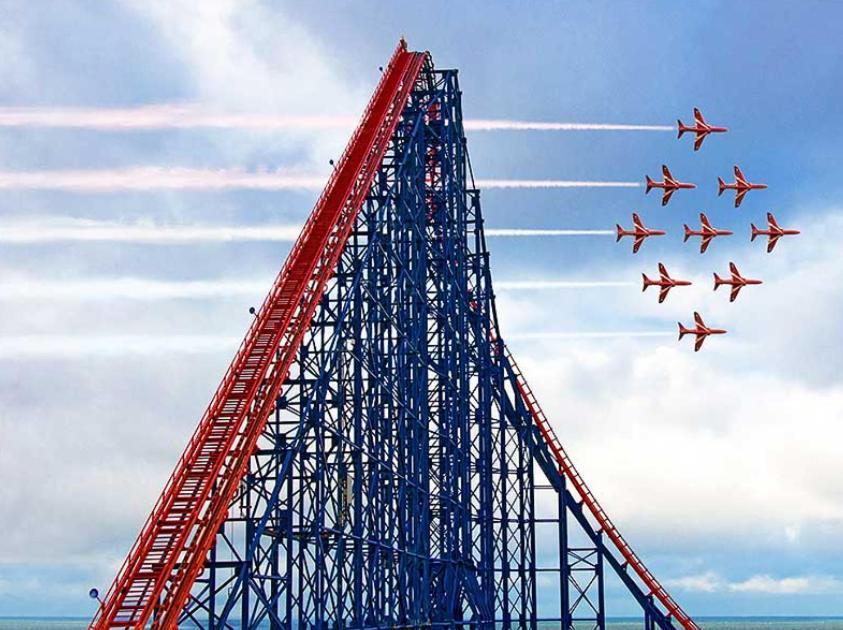 Denville Hotel Blackpool Eksteriør billede
