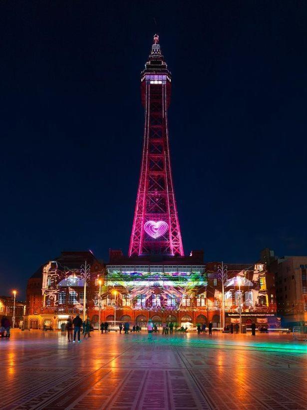 Denville Hotel Blackpool Eksteriør billede